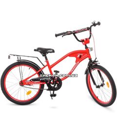 Детский велосипед PROF1 20д. Y20181, TRAVELER, красный